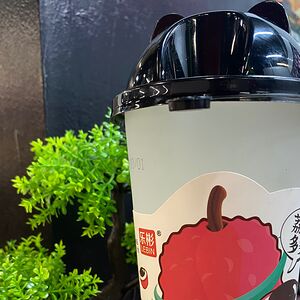 Напиток фруктовый Lebin с соком личи и кусочками желе