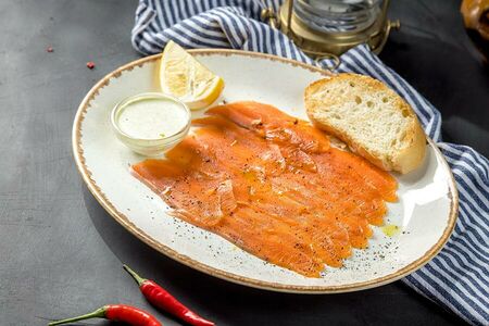 Гравлакс из лосося