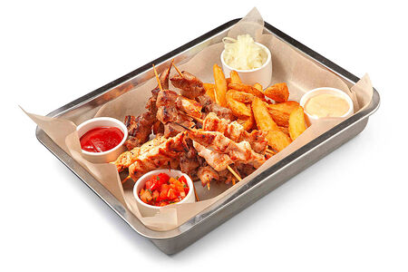 Трей шашлычков