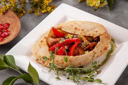 Индейка с овощами