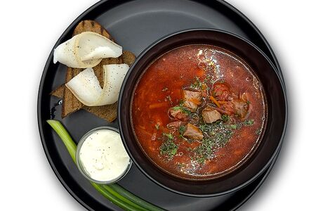 Борщ с говядиной