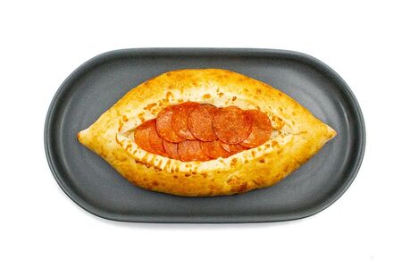 Хачапури с пепперони