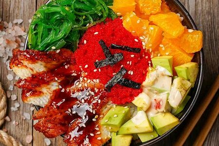 Поке с угрем