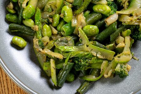 Зелёные овощи