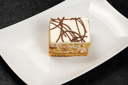 Сметанник с персиком