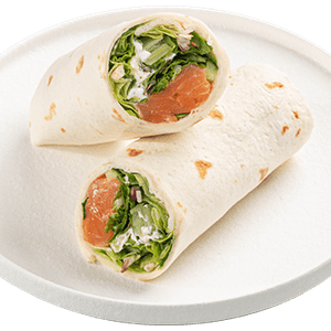 Ролл с лососем