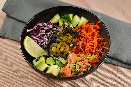 Поке Острый лосось