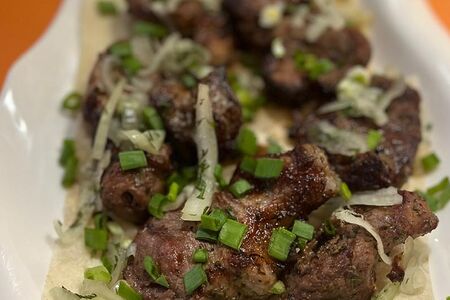 Шашлычок из cвинoй шейки фермерское мясо