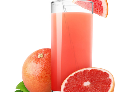 Свежевыжатый грейпфрутовый сок собственного приготовления