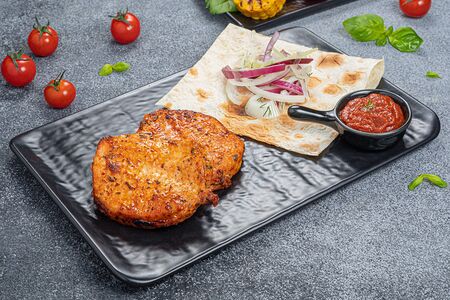 Шашлык из свинины стейк