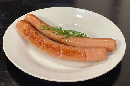 Сосиски жареные