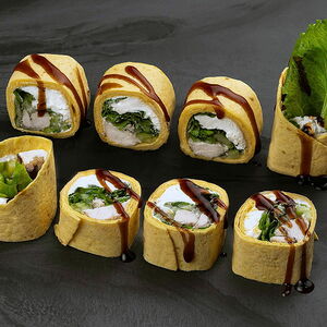 Ролл-тортилья с курицей