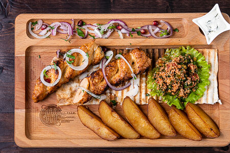 Комбо-кебаб из курицы