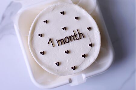 Бенто торт на день рождения малыша 1 месяц