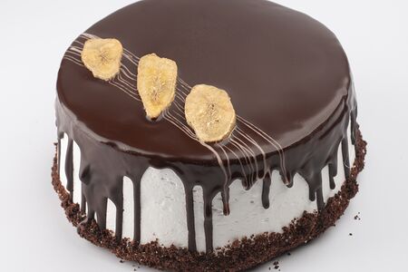 Торт Клубника со сливками и бананом Kuzinа