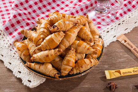 Печенье домашнее с малиной