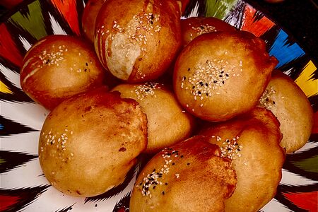 Самса из тандыра с говядиной