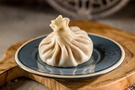 Хинкали с вишней