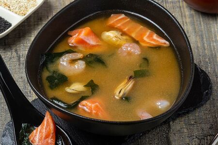 Суп с морепродуктами