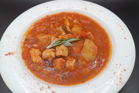 Суп с бараниной и картофелем