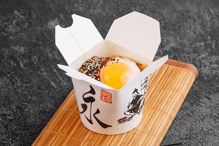 Курица терияки с яйцом