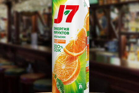 Сок J7 апельсиновый