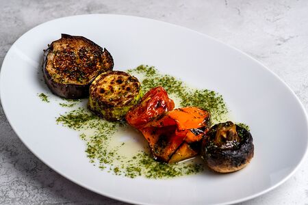 Овощное ассорти на мангале