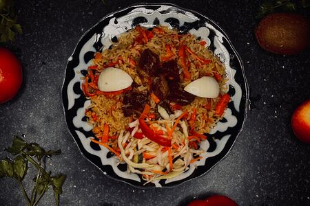 Плов с говядиной