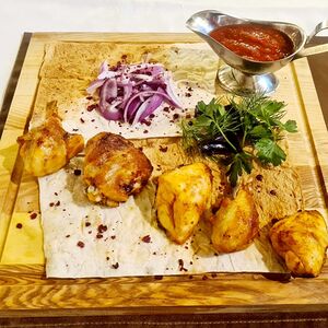 Шашлык из куриной грудки