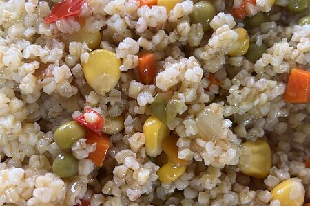 Булгур с овощами