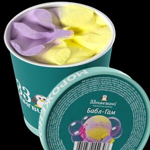 Мороженое 33 пингвина Бабл-Гам