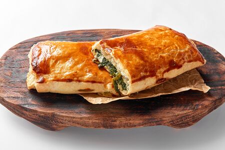 Пеновани со шпинатом и зеленью