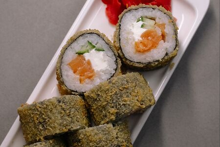 Сяке темпура