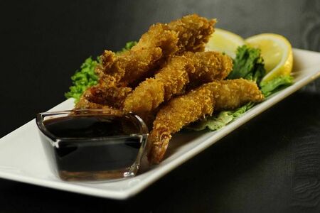 Креветки темпура