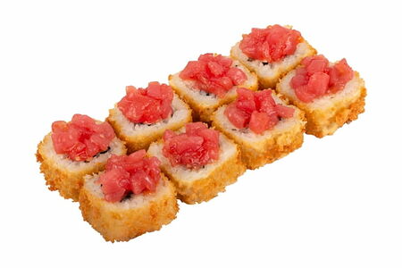 Темпура с тунцом и сладким чили