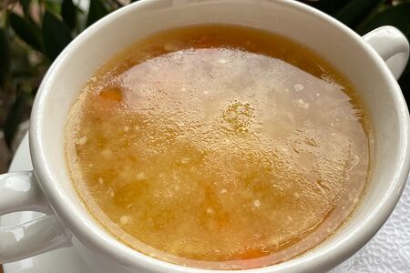 Суп гороховый с курицей