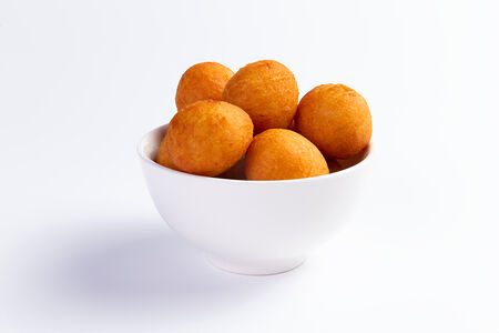 Пончики картофельные с молочным сулугуни