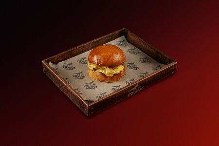 Смэшбургер с двойной котлетой из мраморной говядины