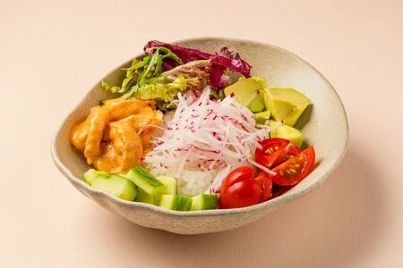 Поке с креветкой