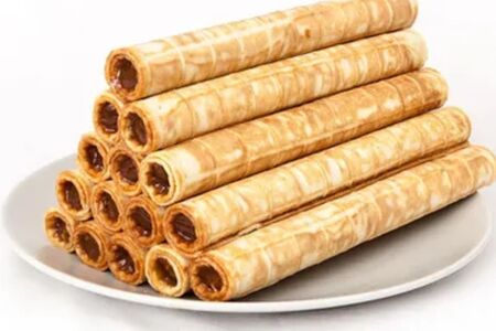 Трубочка с вареной сгущенкой