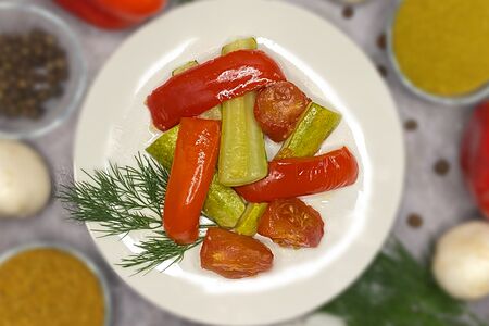 Овощи запеченные