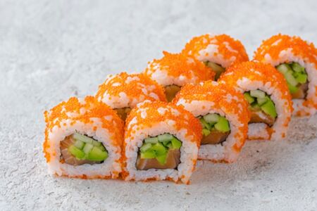 Калифорния с лососем