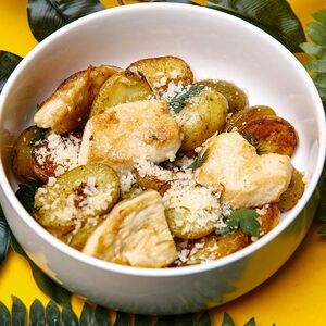 Картофель бейби с куриной грудкой