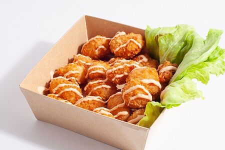 Попкорн из тигровых креветок