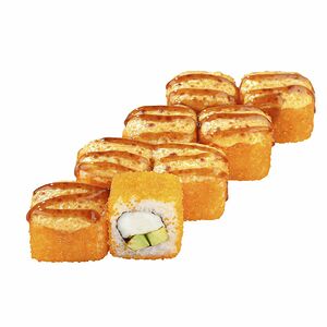 Калифорния спайси с креветкой.