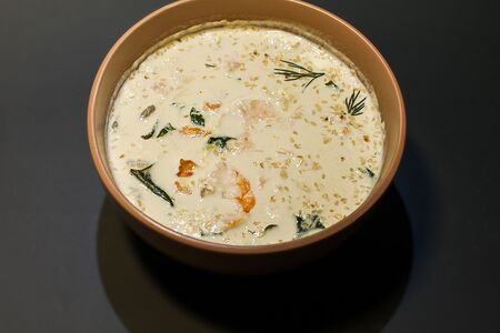 Сливочный с креветками
