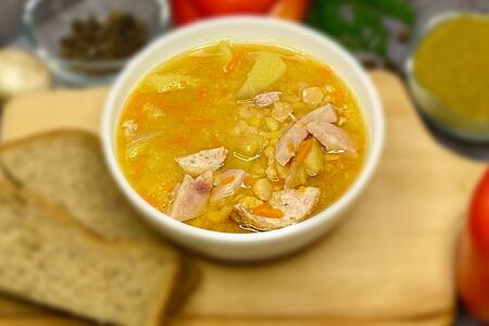 Гороховый с копченостями