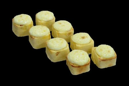 Тортилья ХОТ с лососем под чесночным соусом