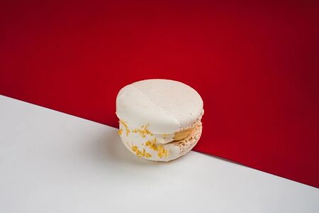 Макаронс лимон-мак