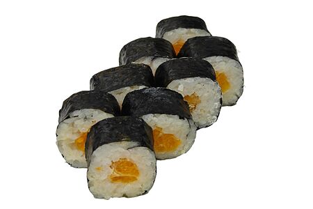 Мини-ролл с мандарином 